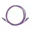 LogiLink Cat.6A S/FTP Ultraflex patchkabel, paars, 0,25 m, GHMT-gecertificeerd