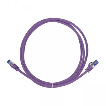 LogiLink Cat.6A S/FTP Ultraflex patchkabel, paars, 1,0 m, GHMT-gecertificeerd