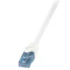LogiLink EconLine Cat.6A U/UTP patchkabel CP3031U, RJ45 naar RJ45, 1 m, wit