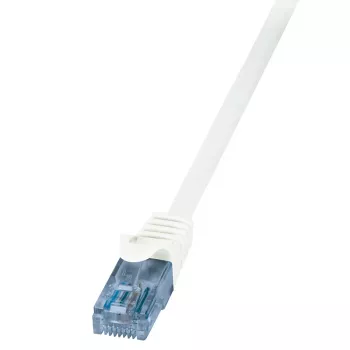 LogiLink Cat.6A U/UTP ethernet-patchkabel, RJ45, 0,25 m, wit