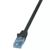 LogiLink Cat.6A U/UTP patchkabel, RJ45, 1,5 m, zwart, 10 Gbit/s, 500 MHz, EconLine