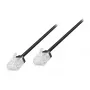 LogiLink Cat.6A U/UTP slim high-flex patchkabel, 3 m, zwart