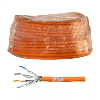 LogiLink Cat.7 1000 MHz installatiekabel 23 AWG S/FTP 50m, oranje