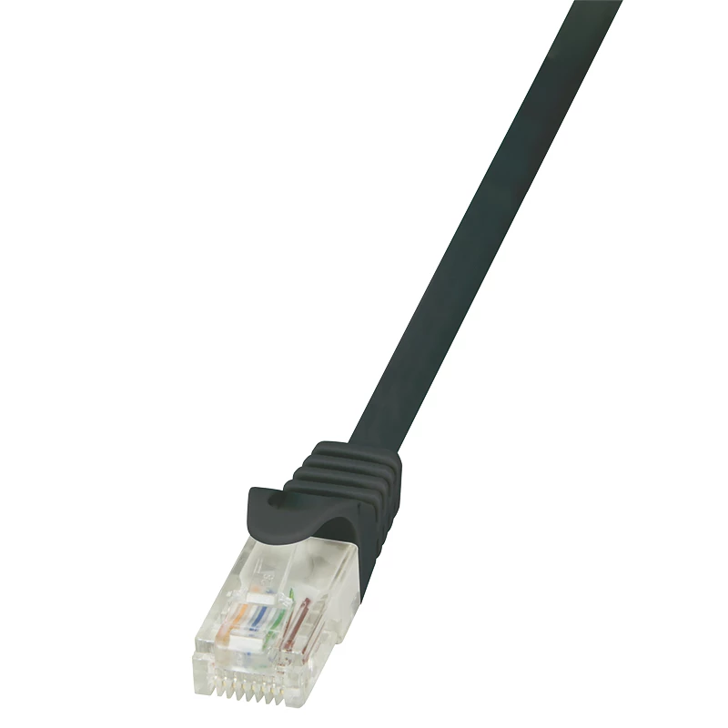 LogiLink Cat.6 U/UTP patchkabel, 1,5 m, zwart, EconLine