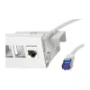 LogiLink CC5102S Cat.6A S/FTP RJ45 patchkabel – 15 m, grijs (Consolidation Point)