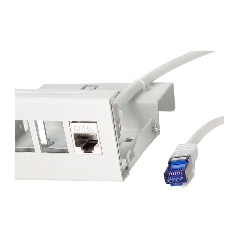 LogiLink CC5102S Cat.6A S/FTP RJ45 patchkabel – 15 m, grijs (Consolidation Point)