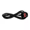 Logilink CP120 stroomkabel, BS 1363 (UK) naar IEC C5, zwart, 1,8 m