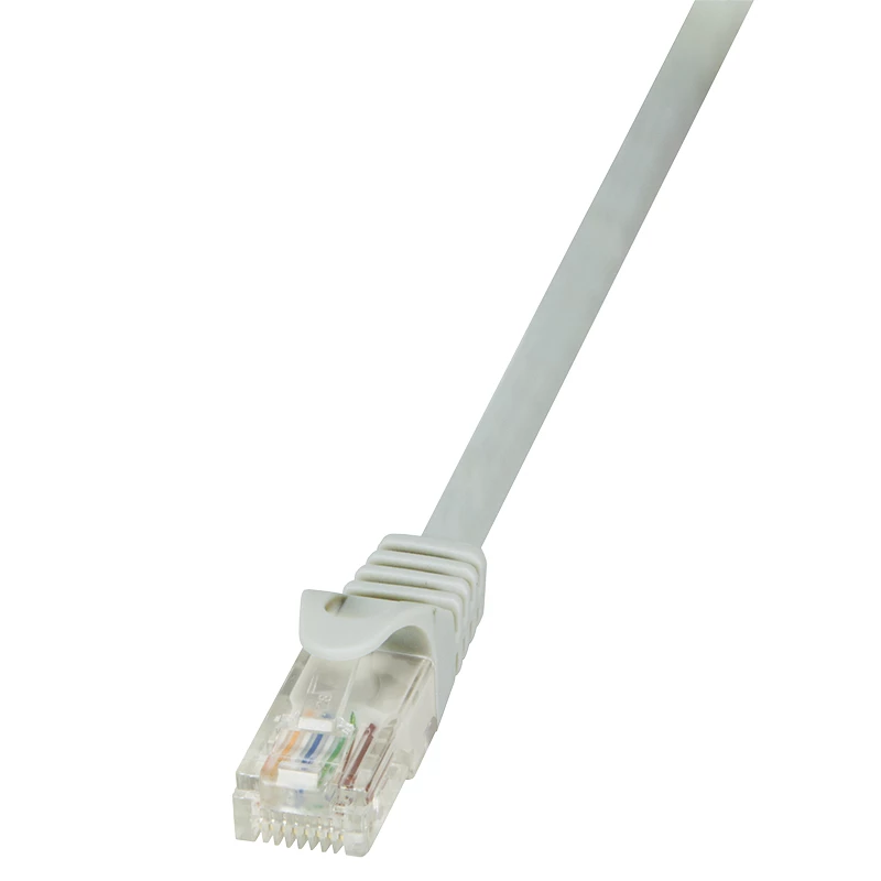 LogiLink CP2042U EconLine Cat.6 U/UTP-patchkabel, RJ45, grijs, 1,5 m