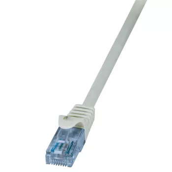 LogiLink EconLine Cat.6A U/UTP patchkabel CP3062U, RJ45 naar RJ45, 3 m, grijs
