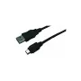 LogiLink CU0014 USB 2.0-verlengkabel, USB-A-stekker naar mini-USB-B-stekker, 1,8 m, zwart