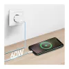 LogiLink CU0329 USB 2.0 Type-C kabel, A/M naar C/M, 480 Mbps, 60W, nylon, blauw, 0,5 m