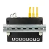 LogiLink DIN-rail montagebeugels, roestvrij staal, 2 stuks