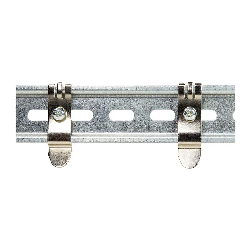 LogiLink DIN-rail montagebeugels, roestvrij staal, 2 stuks