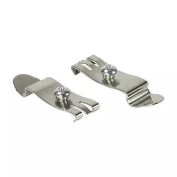 LogiLink DIN-rail montagebeugels, roestvrij staal, 2 stuks