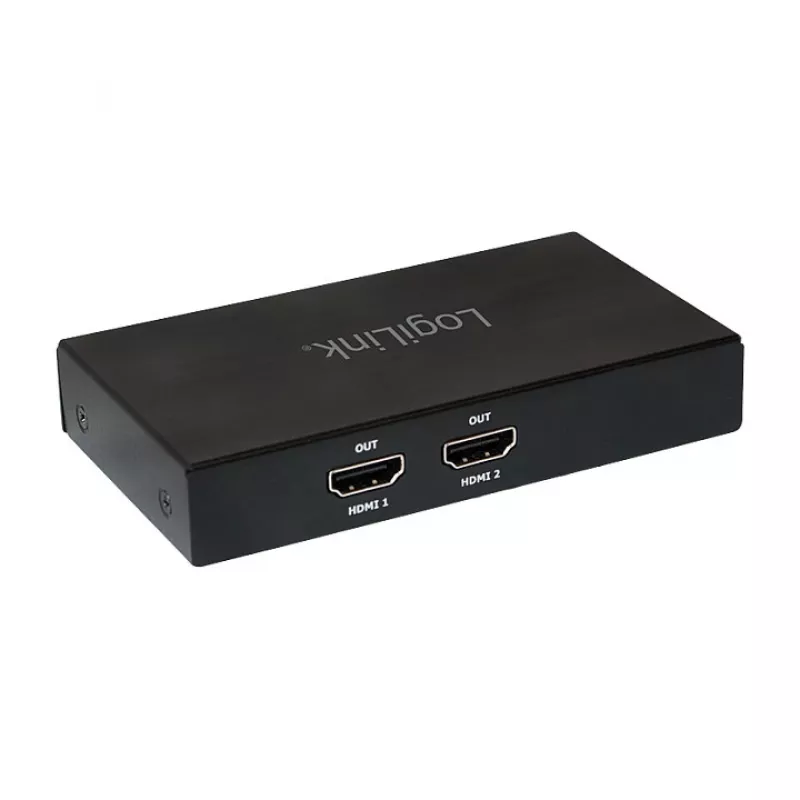 LogiLink DisplayPort splitter 1x2 mini DP naar 2x HDMI 4K 30Hz HDCP