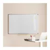 LOGILINK Dry Erase Whiteboard wandmontage 120x90 cm magnetisch stalen bord met aluminium frame