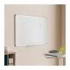 LOGILINK Dry Erase Whiteboard wandmontage 120x90 cm magnetisch stalen bord met aluminium frame