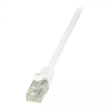 LogiLink EconLine Cat.6 U/UTP patchkabel, RJ45, 1,5 m, wit