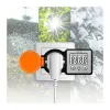 LogiLink Energiekostenmeter voor buiten, LCD-scherm, zwart/oranje