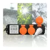 LogiLink Energiekostenmeter voor buiten met 3 stopcontacten