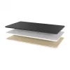 LOGILINK EO0039 Tafelblad, 3-delig, 1200x600mm, Zwart
