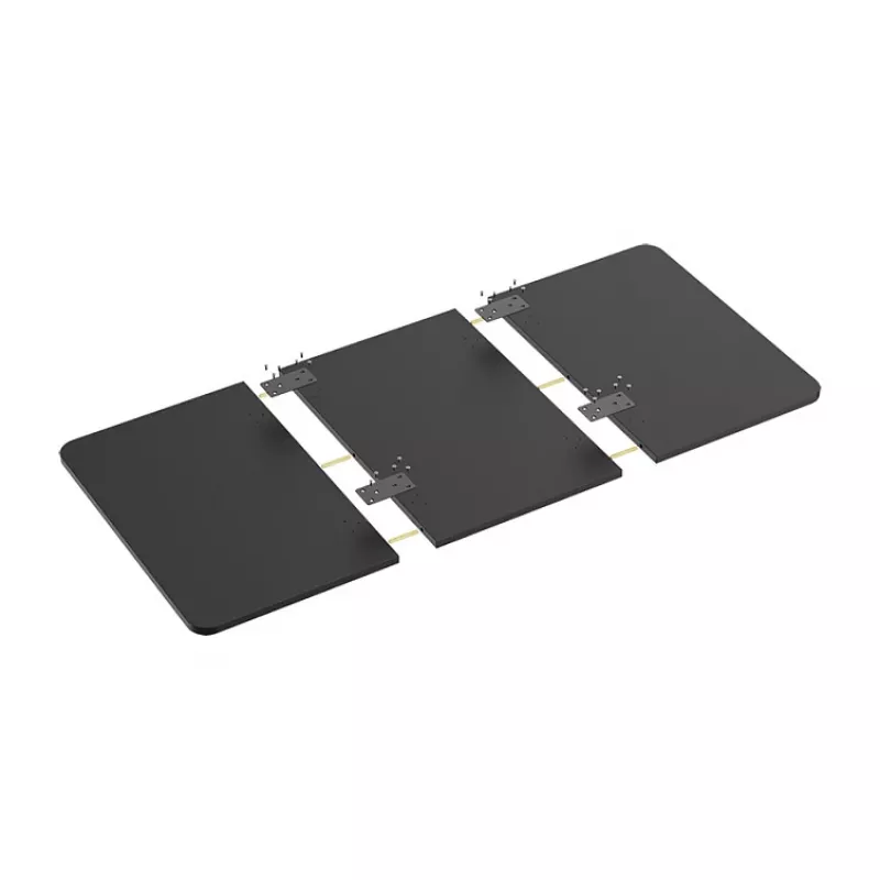LOGILINK EO0039 Tafelblad, 3-delig, 1200x600mm, Zwart