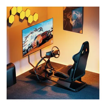 LOGILINK EO0065 racesimulator-cockpit met monitorhouder