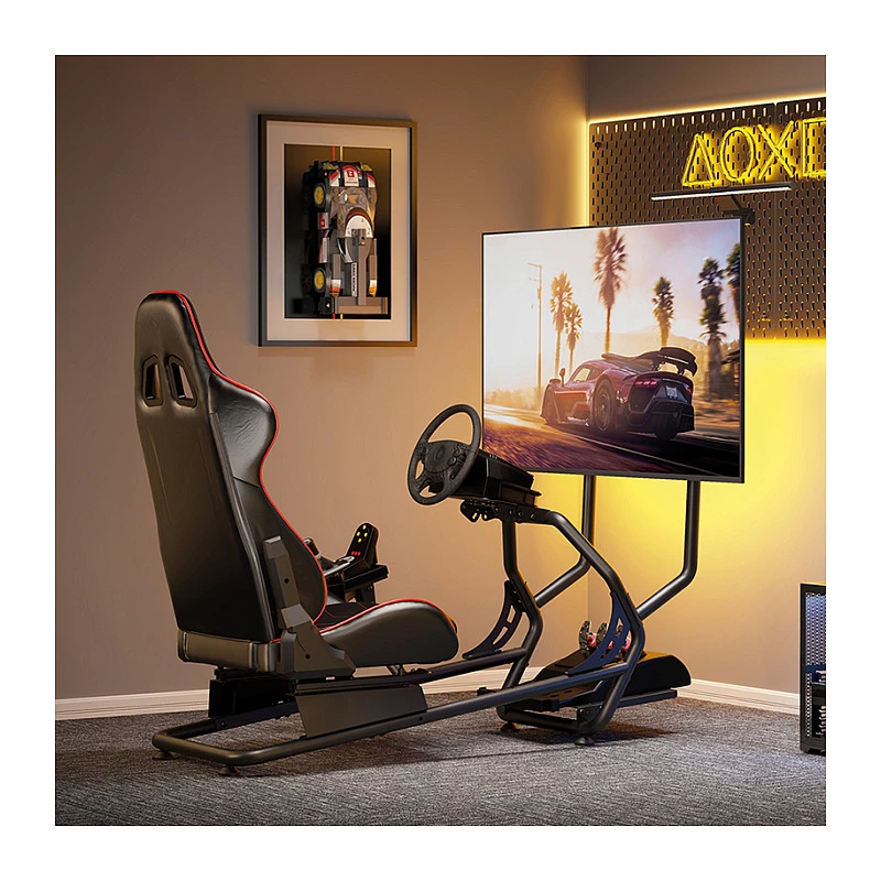 LOGILINK EO0065 racesimulatorcockpit met monitorbeugel