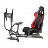 LOGILINK EO0065 racesimulatorcockpit met monitorbeugel