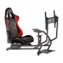 LOGILINK EO0065 racesimulatorcockpit met monitorbeugel