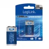LOGILINK ER9VLIB 9V lithiumbatterij (1 stuks, blister) – 1200 mAh, niet oplaadbaar, PP3