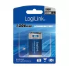 LOGILINK ER9VLIB 9V lithiumbatterij (1 stuks, blister) – 1200 mAh, niet oplaadbaar, PP3