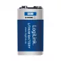 LOGILINK ER9VLIB 9V lithiumbatterij (1 stuks, blister) – 1200 mAh, niet oplaadbaar, PP3