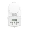 LOGILINK ET0008 buiten digitale tijdschakelaar - IP44, 10 AAN/UIT programma's, 16A/3680W, Schuko (type F), zwart/grijs