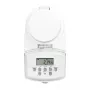 LOGILINK ET0008 buiten digitale tijdschakelaar - IP44, 10 AAN/UIT programma's, 16A/3680W, Schuko (type F), zwart/grijs
