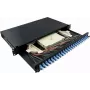LogiLink F24LC2B 24-poorts LC duplex glasvezel-patchpanel 1U 19 inch rackmontage zwart