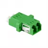 LogiLink FA02LC6 glasvezel-adapter LC duplex – flensmontage, groen (verpakking van 12)