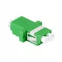 LogiLink FA02LC6 glasvezel-adapter LC duplex – flensmontage, groen (verpakking van 12)