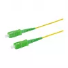 LogiLink glasvezel-patchkabel – simplex, OS2 SM G.657.A2, SC/APC naar SC/APC, 1 m, geel