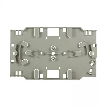 LogiLink vezellascassette met 24-voudige crimp-lashouder, wit
