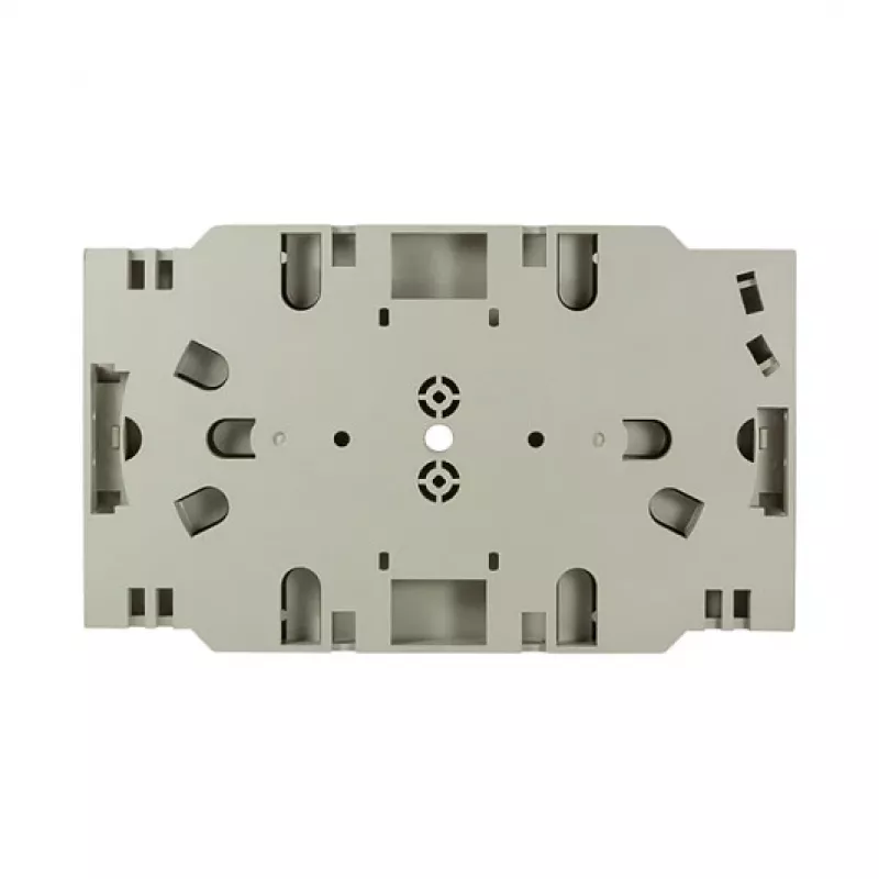 LogiLink vezellascassette met 24-voudige crimp-lashouder, wit