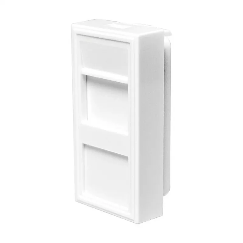 LOGILINK French faceplate modulaire inzet 22,5x45 mm, wit