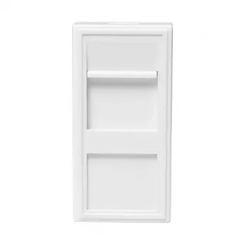 LOGILINK French faceplate modulaire inzet 22,5x45 mm, wit