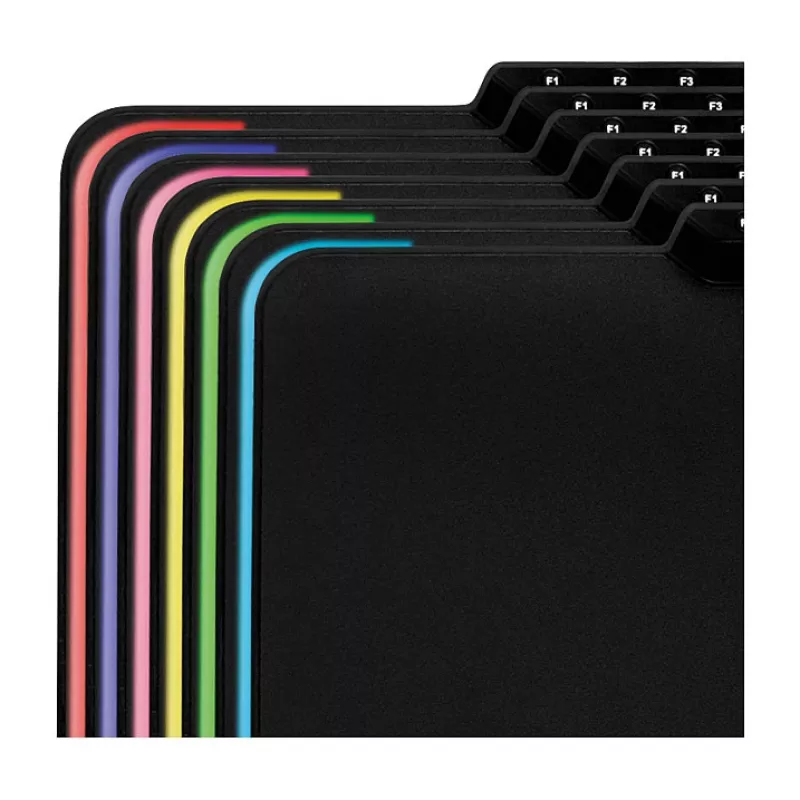 LogiLink ID0155 RGB Gaming Muispad – Siliconen oppervlak, antislip rubberen basis, USB-A-gevoed, 36x26cm, Zwart