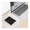 LogiLink ID0212 draadloos numeriek toetsenblok, 28 toetsen, Bluetooth 5.0, Space Grey