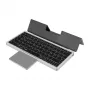 LOGILINK ID0214 Draadloos Toetsenbord met Touchpad, Bluetooth 5.1, 3-kanaals, Grijs