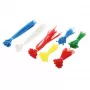 LogiLink KAB0017 tie-wrap set - 300-delig, gemengd (wit, blauw, geel, rood, groen)