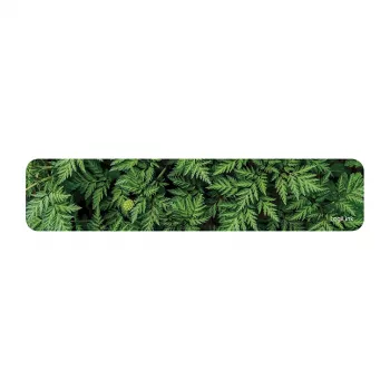 LogiLink polssteun voor toetsenbord, lang - ergonomische memory-foam polssteun voor volledige toetsenborden, antislipbasis, zwart