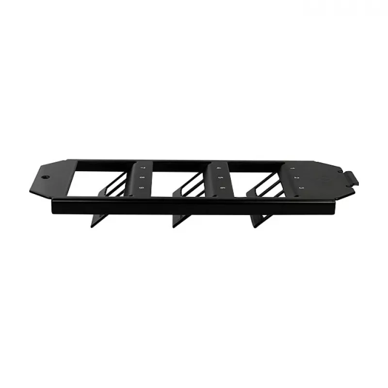 Logilink Keystone vloerdoosinzet voor 3 x 3 Keystone-modules, zwart