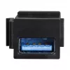 LogiLink Keystone USB 3.0 Type-A koppeling, bus naar bus, zwart